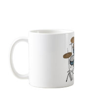 5 Piece Drum Kit: Custom Green Finish: Coffee Mug by spiritswitchboard 5 Piece Drum Kit: Custom Green Finish: Coffee Mug