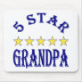 5 Star Grandpa Mouse Pads