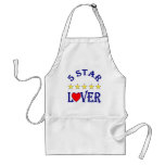 5 Star Lover (Blue) Aprons