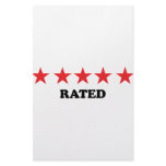 5 star rated egoist custom stationery