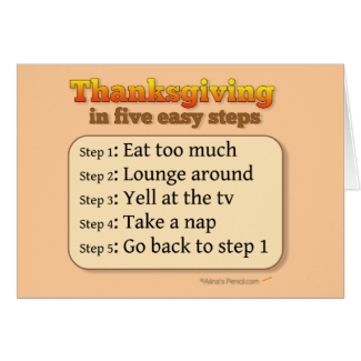5 Step Thanksgiving Card