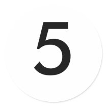 5 stickers