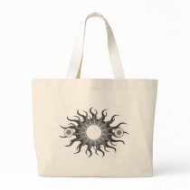 5 suns canvas bag