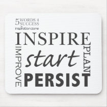 5 Words 4 Success mousepads