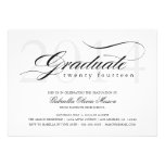 5 x 7 Elegant Graduate | Graduation Party Invite at Zazzle