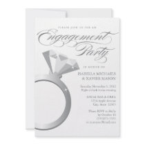 5 x 7 Engagement Ring | Engagement Party Invite
