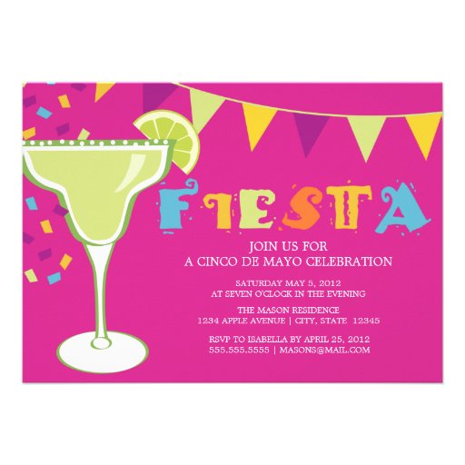 5 x 7 Fiesta | Party Invite