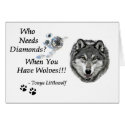 5" x 7" Greeting Card - Wolf Mtn Sanctuary