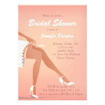 5" x 7" Hot Modern Pink Bridal Shower Invitation invitations