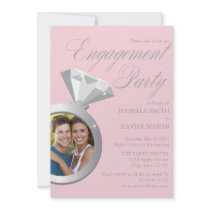 5 x 7 Ring Photo | Engagement Party Invite