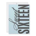 5 x 7 Sweet Sixteen | Birthday Party Invite