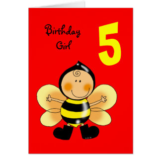 5 Year Old Birthday Cards | Zazzle