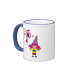 5 year old magician girl coffee mugs