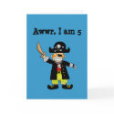 5 year old pirate boy cards by jsoh 5 year old pirate boy cards