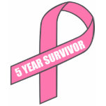 5 Year Survivor (Breast Cancer Pink Ribbon) t-shirts