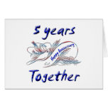 5 Years Together Card