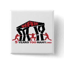 5 Years Too Many Button (square) by 5yearstoomany 5 Years Too Many Button (square)
