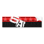 5A Viva Revolution  Flag bumper sticker