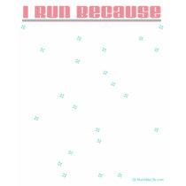 5K - I Run Because t-shirts by Mall4MyLife 5K - I Run Because t-shirts