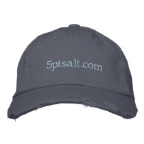 5ptsalt Hat Embroidered Baseball Cap