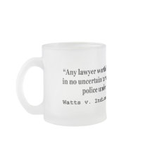 5th Amendment Watts v Indiana 338 US 49 1949 Mug