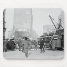 5th and Broadway, NYC: early 1900s Mousepads
