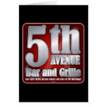 5th Avenue Bar and Grille Greeting Cards