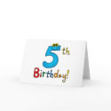5th Birthday! cards by jsoh 5th Birthday! cards