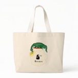 5th Birthday Dragon Tote Bags