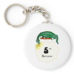5th Birthday Dragon Key Chains