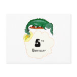 5th Birthday Dragon Postcard