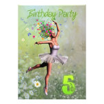 5th Birthday party invitation