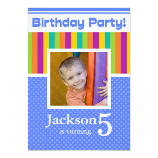 5 Year Old Birthday Invitations & Announcements | Zazzle