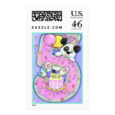 5th Birthday Postage by dfscom