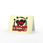 5th Bowling Birthday Tshirts and Gifts Greeting Card