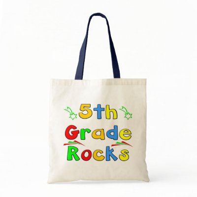 5th Grade Rocks Bag by MindDesignGrafx