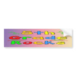 5th Grade Rocks Bumper Sticker