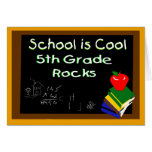5th Grade School is Cool Cards
