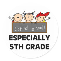5th Grade School is Cool stickers by school_teacher 5th Grade School is Cool stickers