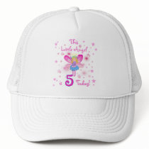 5th Little Angel Birthday Tshirts and Gifts Trucker Hat