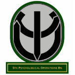5th Psychological Operations Battalion flash Photo Sculptures