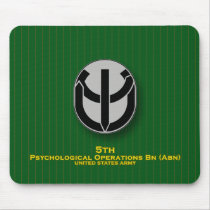 5th Psychological Operations Bn - Airborne DUI mousepads