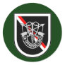 5th SFG-A 5 OIF Round Stickers