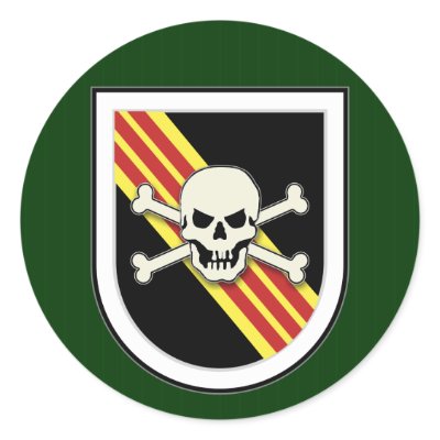 5th SFG-A BLT Round Stickers by usa_sf