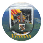 5th Special forces Green Berets flash nam Sticker