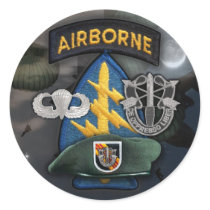 5th Special forces Green Berets group nam Sticker