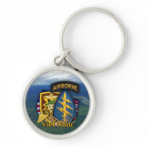 5th special forces green berets macv sog Keychain