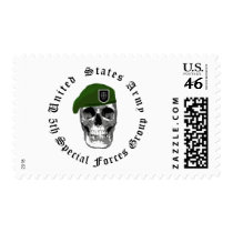 5th Special Forces Skull Stamps