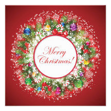 5x5 Christmas Card Announcements