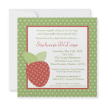 5x5 Farm Strawberry Fruit Baby Shower Invitation